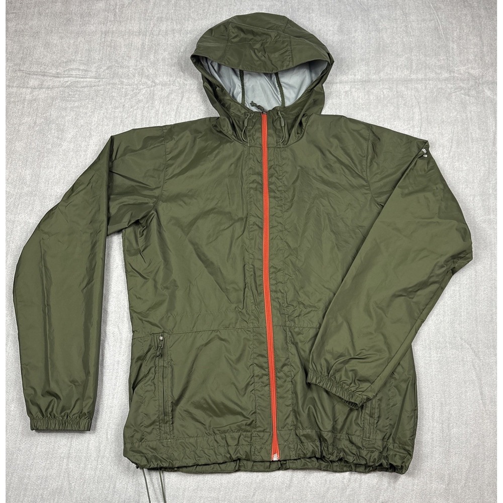 Women's Columbia Wind Breaker Jacket Green Size Large